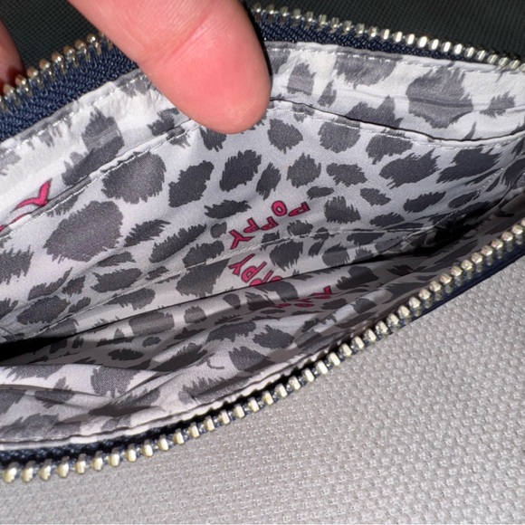 Coach Sequin Blue Wristlet - Picture 6 of 6